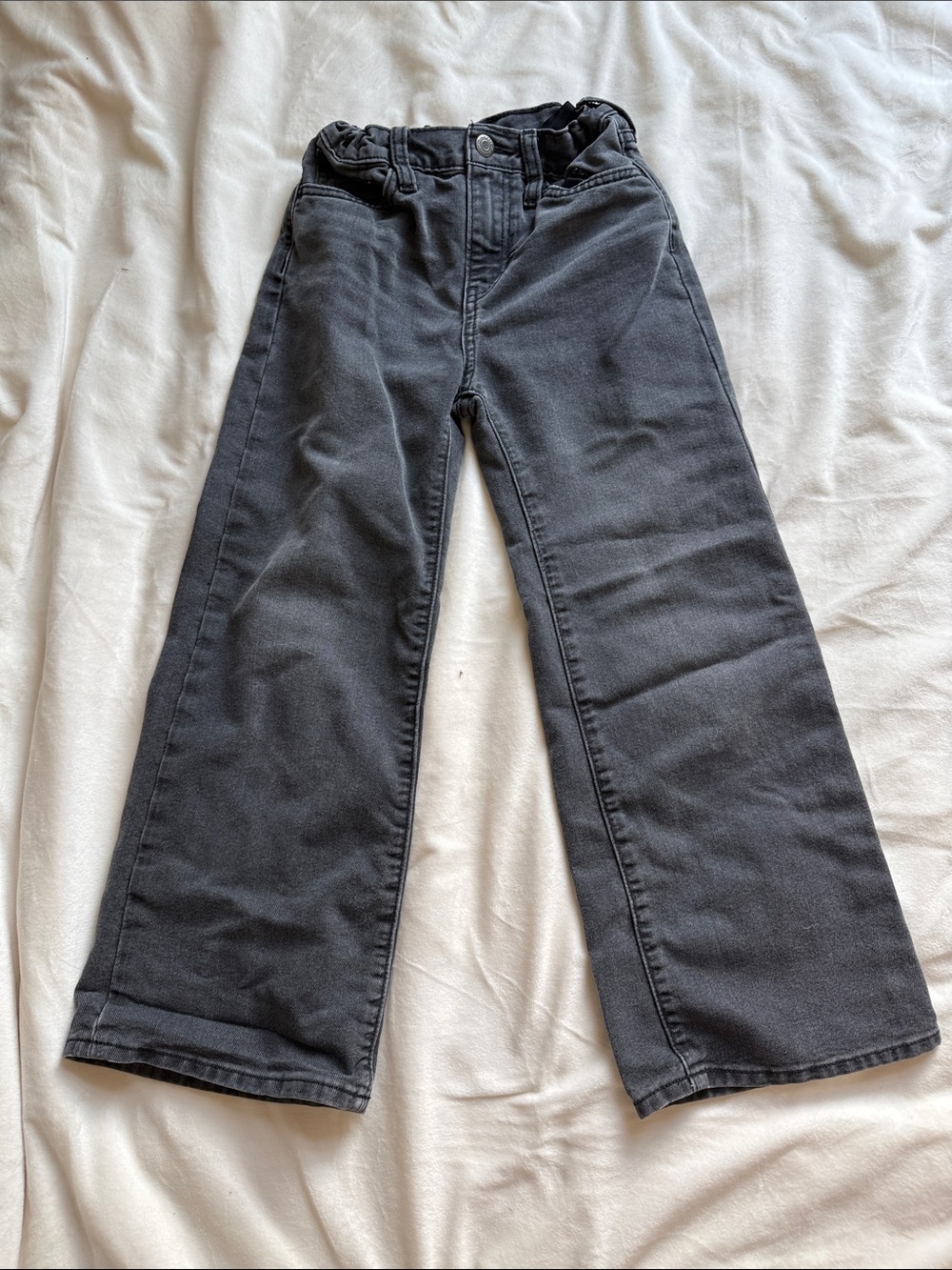 Old Navy Wide-Leg High-Rise Jeans - Charcoal Black